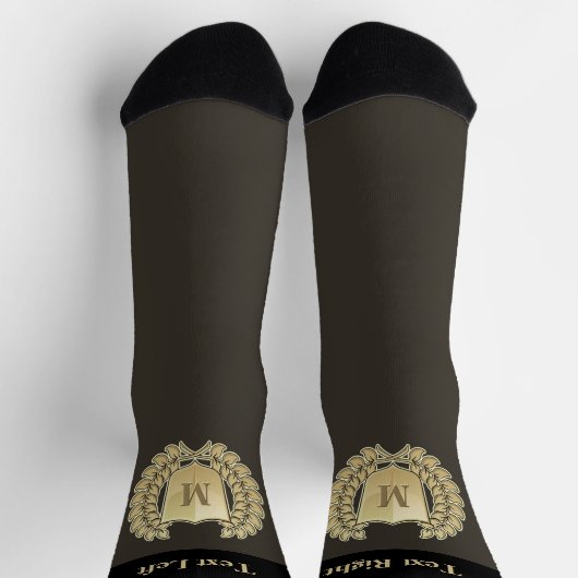 Kranz mit Schildsäcken Socken (Oben)