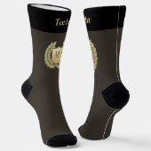 Kranz mit Schildsäcken Socken (Gewinkelt)