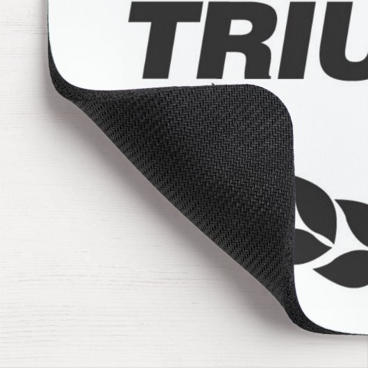 Kranz-Triumph-Logo Mousepad (Ecke)