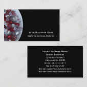 Kranz-Visitenkarte Visitenkarte (Vorne/Hinten)