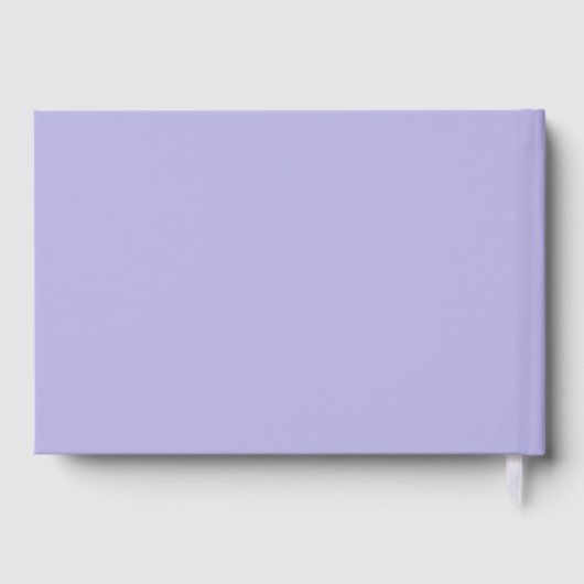 Kranz von Blätter Abschluss Gästebuch (Rückseite)