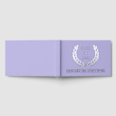 Kranz von Blätter Abschluss Gästebuch (Voll)