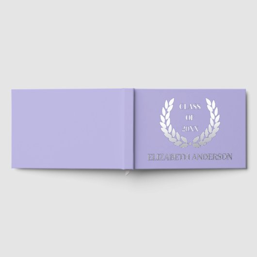 Kranz von Blätter Abschluss Gästebuch (Voll)