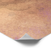 Kranz von Blätter und Berries Erntedank Poster (Ecke)