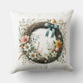 Kranz von Blume Kissen (Rückseite)