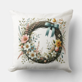 Kranz von Blume Kissen