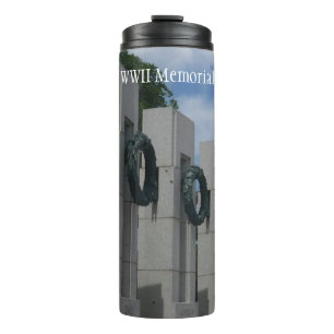 Kränze für das WWII-Denkmal Thermosbecher