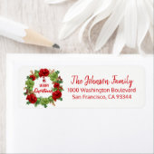 Kranzschmuck Weihnachtsfeiertage Rücksendeadresse (Insitu)