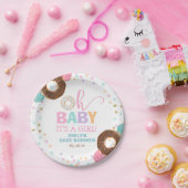 Krapfen-Baby-Duschen-Party-Papierplatte 7" Pappteller (Party)