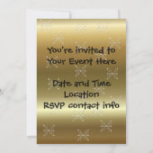 Krapfen-Baum Einladung (Rückseite)