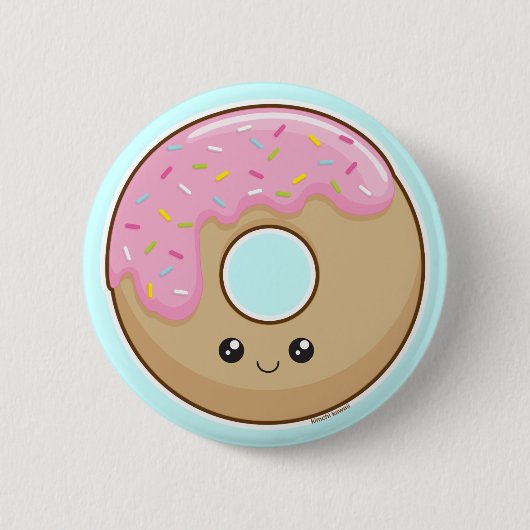 Krapfen Button (Vorderseite)