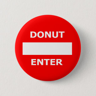 KRAPFEN Eingeben-Knopf Button