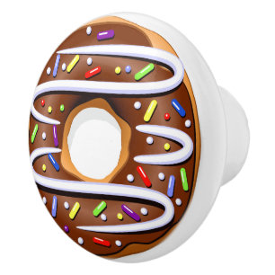 Krapfen-Fach-Griff Keramikknauf