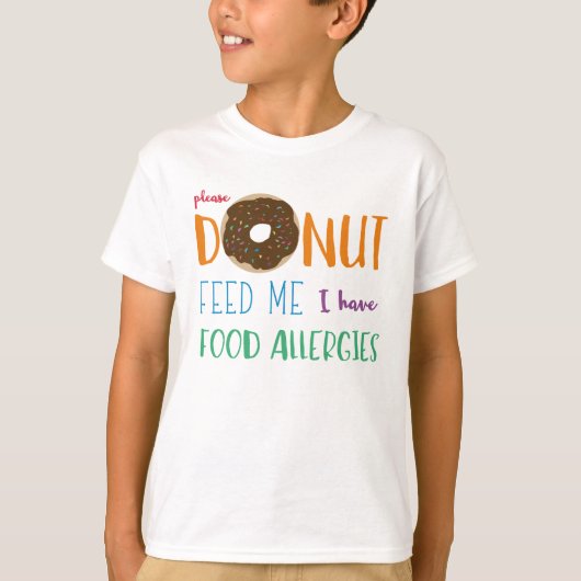 Krapfen füttern mich, den ich kleinkind t-shirt (Vorderseite)