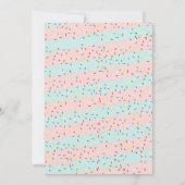 Krapfen-Geburtstags-Party Einladung (Rückseite)