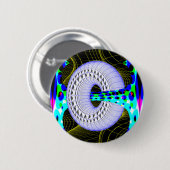 Krapfen gegangener wilder Knopf Button (Vorne & Hinten)