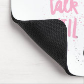 Krapfen-Gespräch zu mir 'bis nach Mousepad (Ecke)