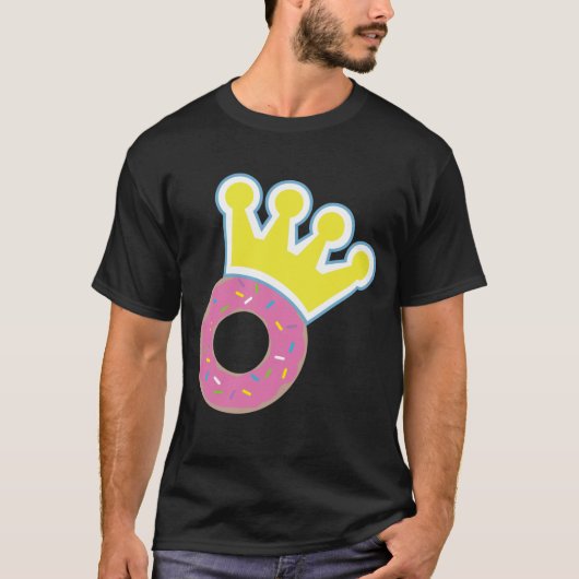 Krapfen-König T-Shirt (Vorderseite)