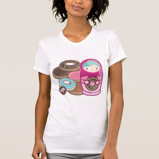 Krapfen-Liebe T-Shirt (Vorderseite)
