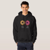 Krapfen - Lustiger Donut Hoodie (Vorne ganz)