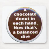 Krapfen Mousepad (Vorne)