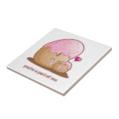 Krapfen-Paare Fliese (Seite)