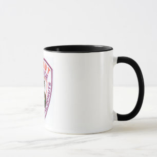 Krapfen-Polizei bessert Kaffee 15oz Tasse aus