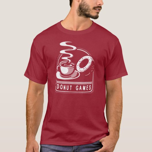 Krapfen-Spiel-T - Shirt (Vorderseite)