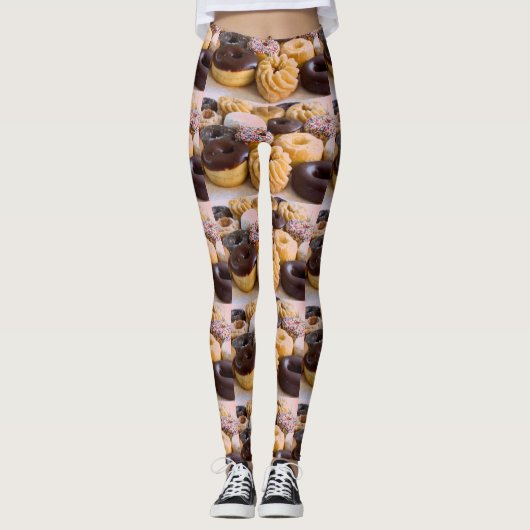 KRAPFEN-TRAINING - EIN KLASSIKER LEGGINGS (Vorderseite)