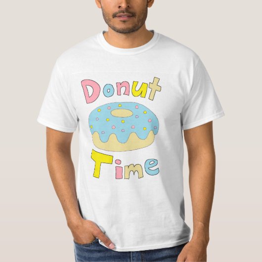 Krapfen-Zeit T-Shirt (Vorderseite)