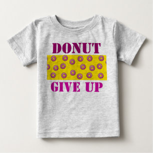 Krapfenkleinkind-Shirt Baby T-shirt