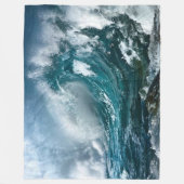 KRASCHWELLEN FLEECEDECKE (Vorderseite)