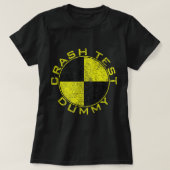 KRASH TEST DUMMY COSTUME, ALS WÄRE ICH EIN KRASH T T-Shirt (Design vorne)