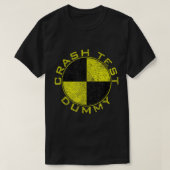 KRASH TEST DUMMY COSTUME, ALS WÄRE ICH EIN KRASH T T-Shirt (Design vorne)