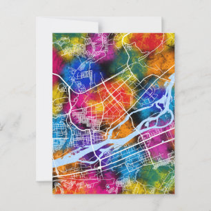 Krasnojarsk Russland Stadt Karte