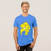 Krasnoyarsk Bear Tri-Blend Shirt (Vorderseite voll)