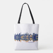 Krasnoyarsk Skyline Tasche (Rückseite)