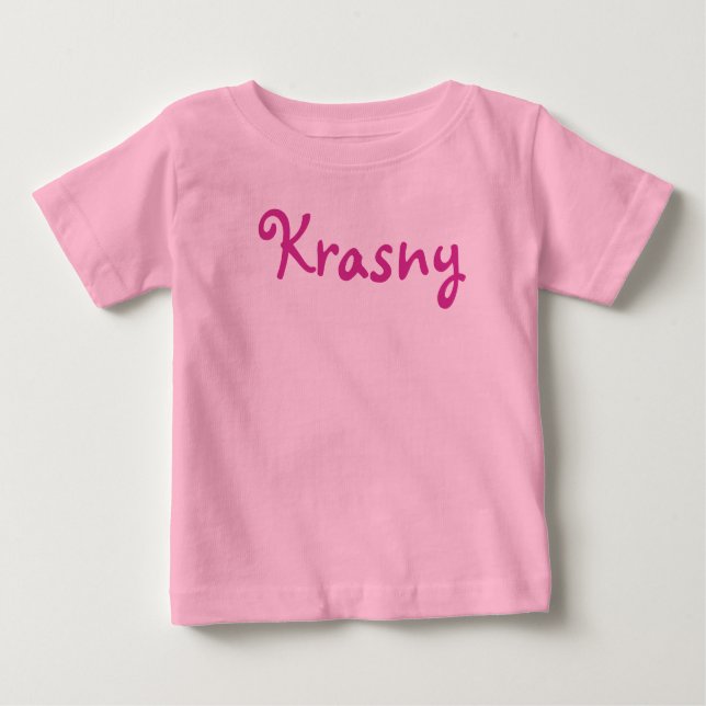 Krasny Baby T-shirt (Vorderseite)