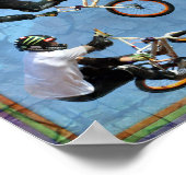 Krass Bike Air, Copyright Karen J. Williams Poster (Ecke)