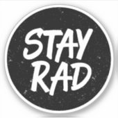 Krass bleibe aufkleber (Vorderseite)