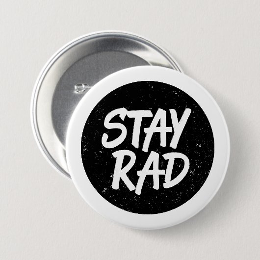 Krass bleibe button (Vorne & Hinten)