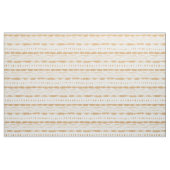 Krass Boho Streifen Golden Stoff (Fat Quarter (45,7 x 55,9 cm))