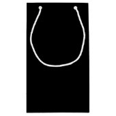 Krass-Funny Gemüse Radish Pun Dark BG Kleine Geschenktüte (Rückseite)