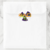 Krass Runder Aufkleber (Tasche)