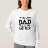 Krass Tech - Der beste Vater der Radiologie - Tech T-Shirt (Vorderseite)