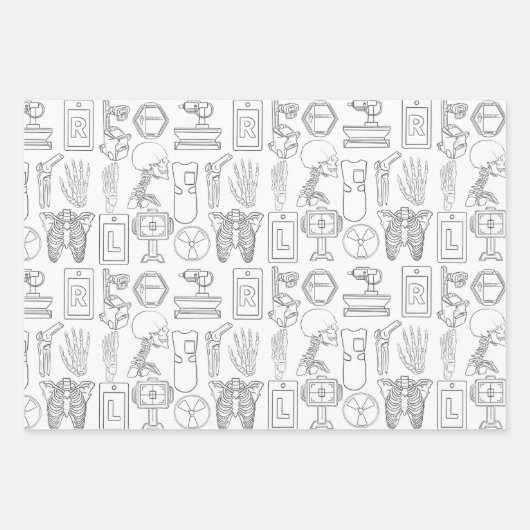 Krass Tech-Geschenkwrap Geschenkpapier Set (Vorderseite 2)