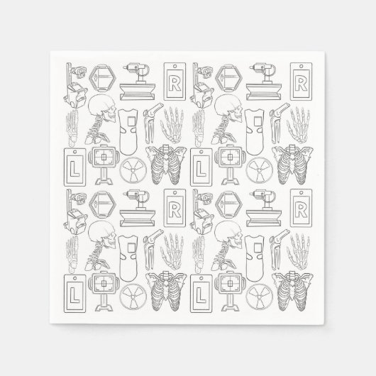 Krass-Tech-Party Serviette (Vorderseite)