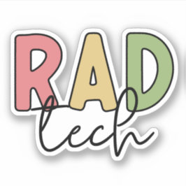 Krass Tech Radiologiologist Radiologie Aufkleber