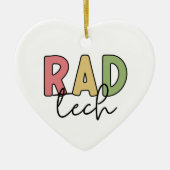 Krass Tech Radiologiologist Radiologie Keramik Ornament (Vorne)