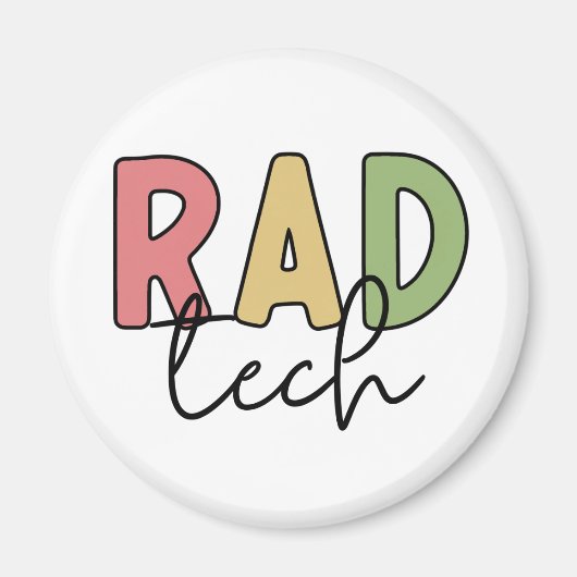 Krass Tech Radiologiologist Radiologie Magnet (Vorne)